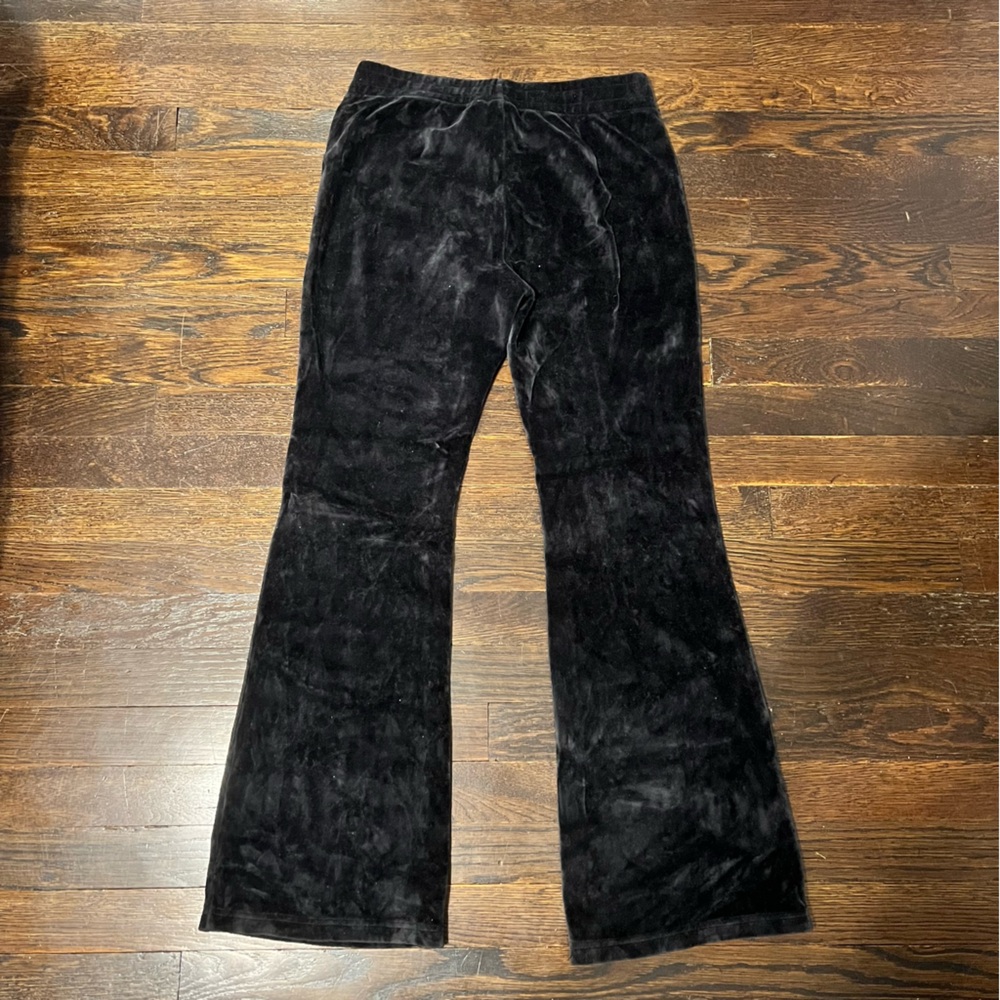 ARITZIA • TNA black velour flare sweatpants S - Picture 4 of 4